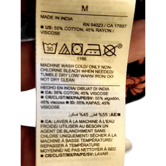 Old Navy Women's Floral Split Front Midi Sundress Size M  Floral Boho Flowy - Picture 5 of 6